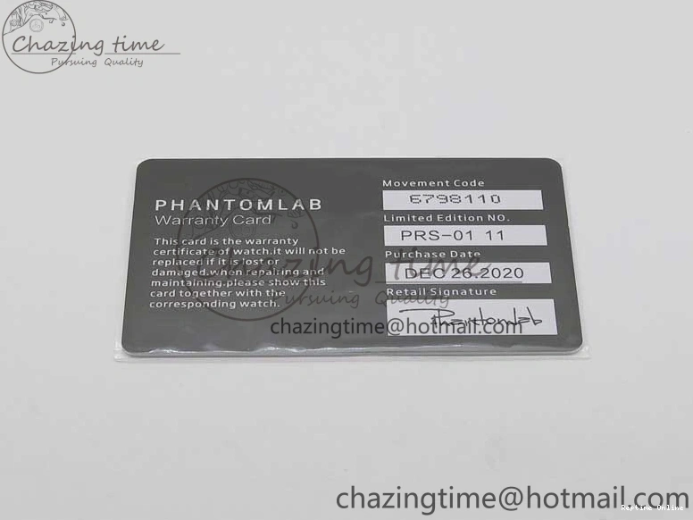 1219 Submariner Phantomlab Transparent KZF Best Edition Blue Fruit Dial on White Rubber Strap VR Classic 2563